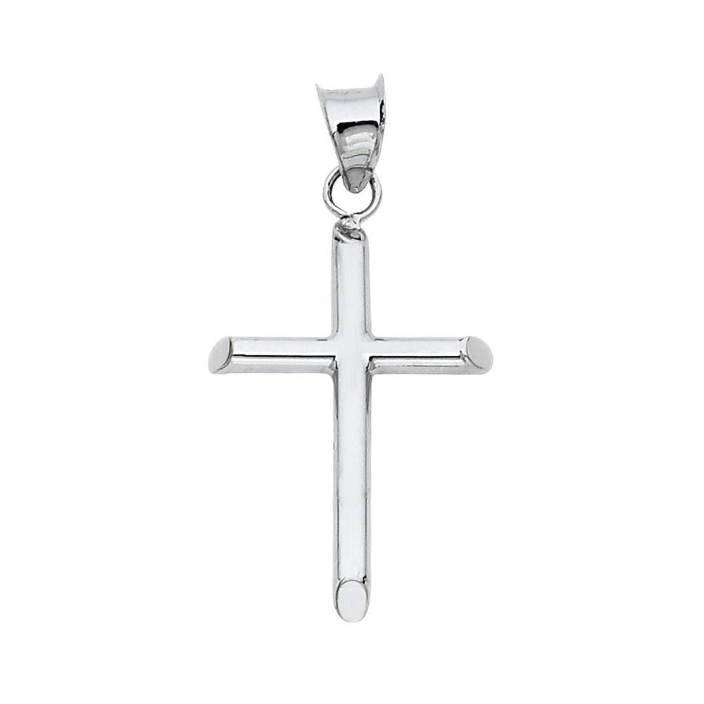14K Yellow Gold Religious Cross Pendant